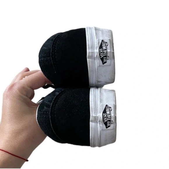 VANS Houndstoothembs Old School Black Sneakers Size 7 - Picture 13 of 13